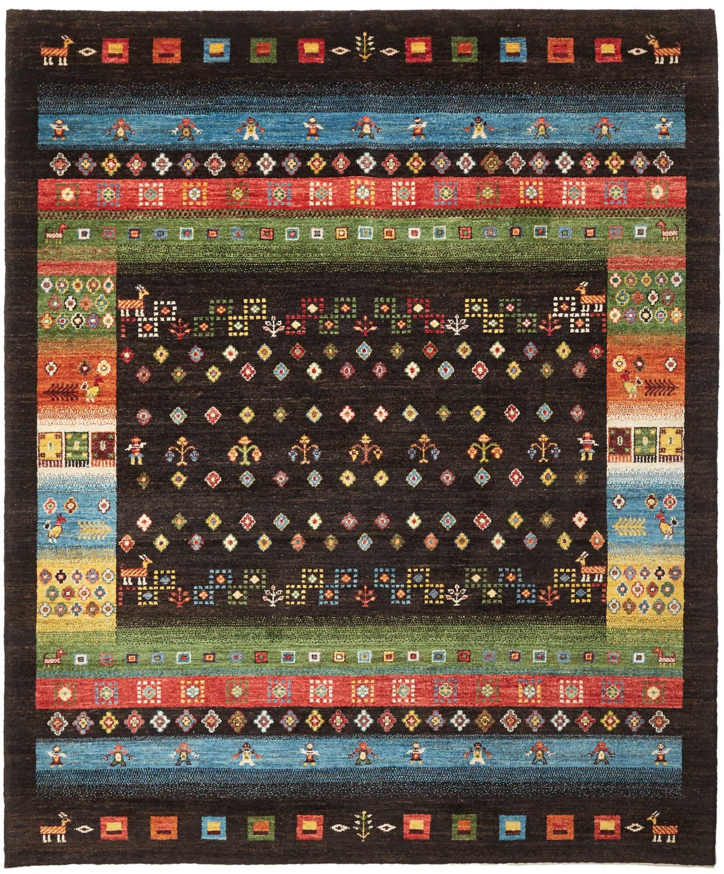 Tappeto Royal Gabbeh 238 x 199 Cm