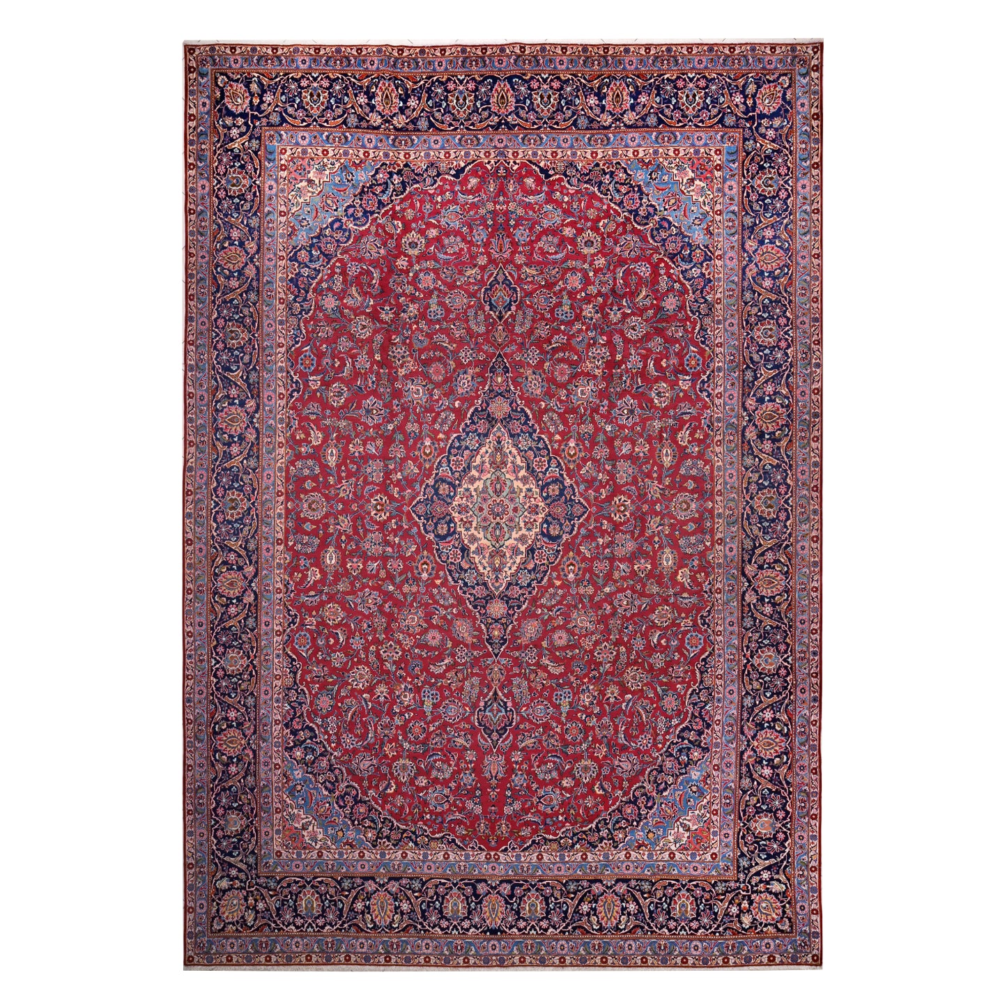 Tappeto Kashan Fine 463 x 327 Cm