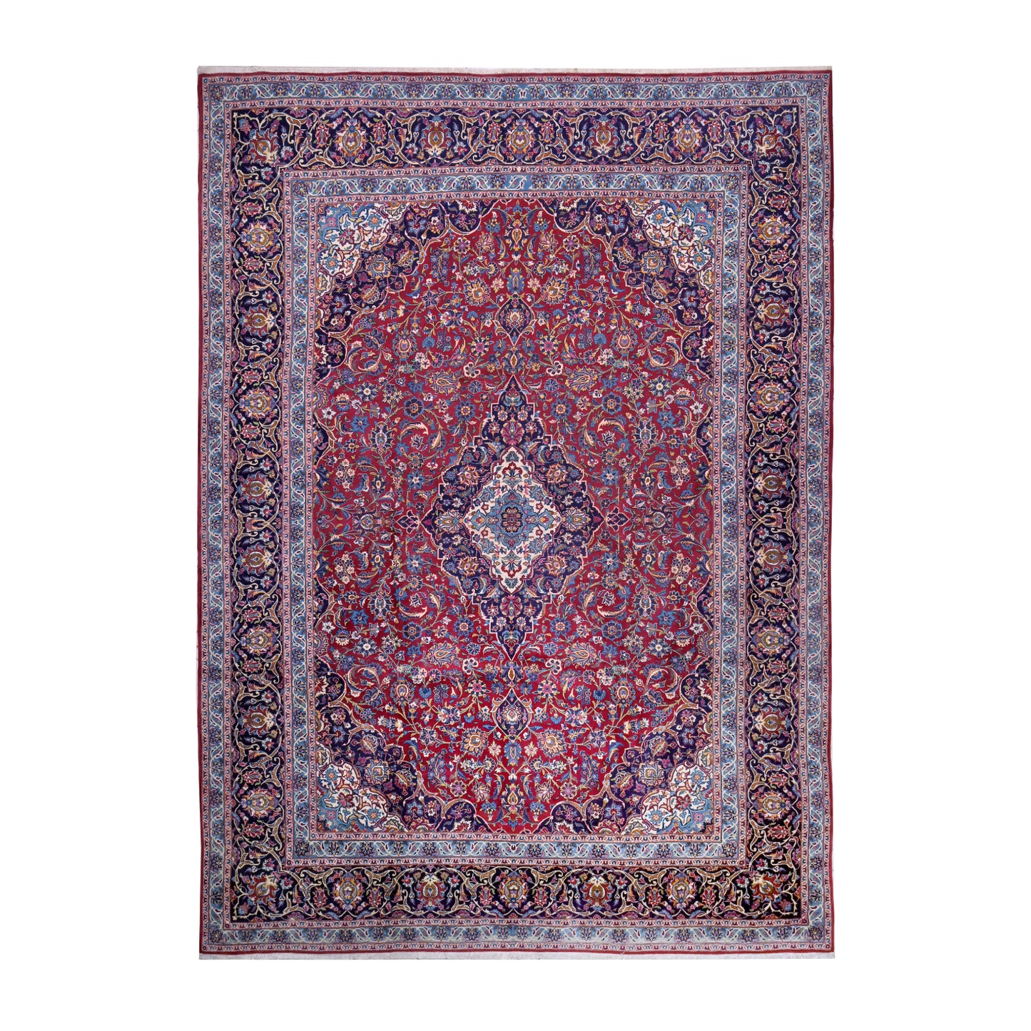 Tappeto Kashan 423 X 305 Cm