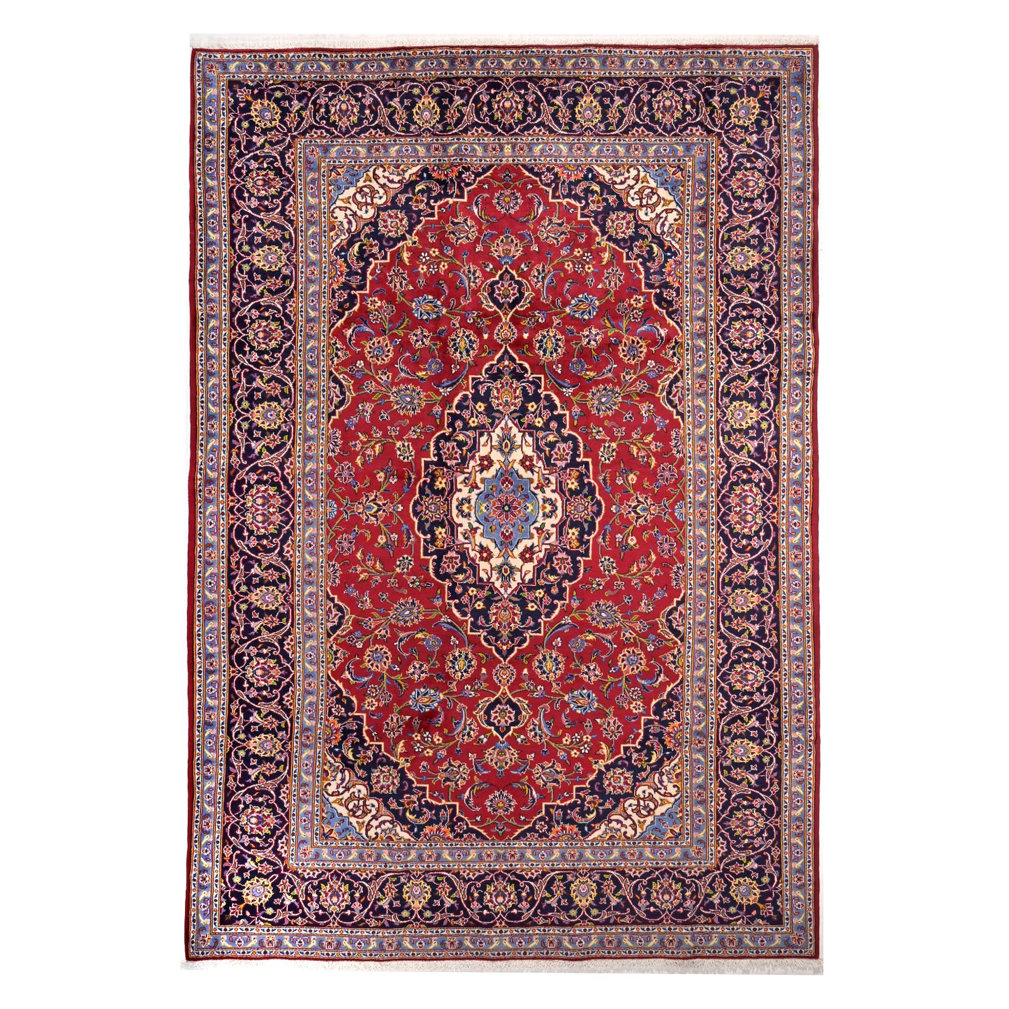 Tappeto Kashan 291 x 202 Cm