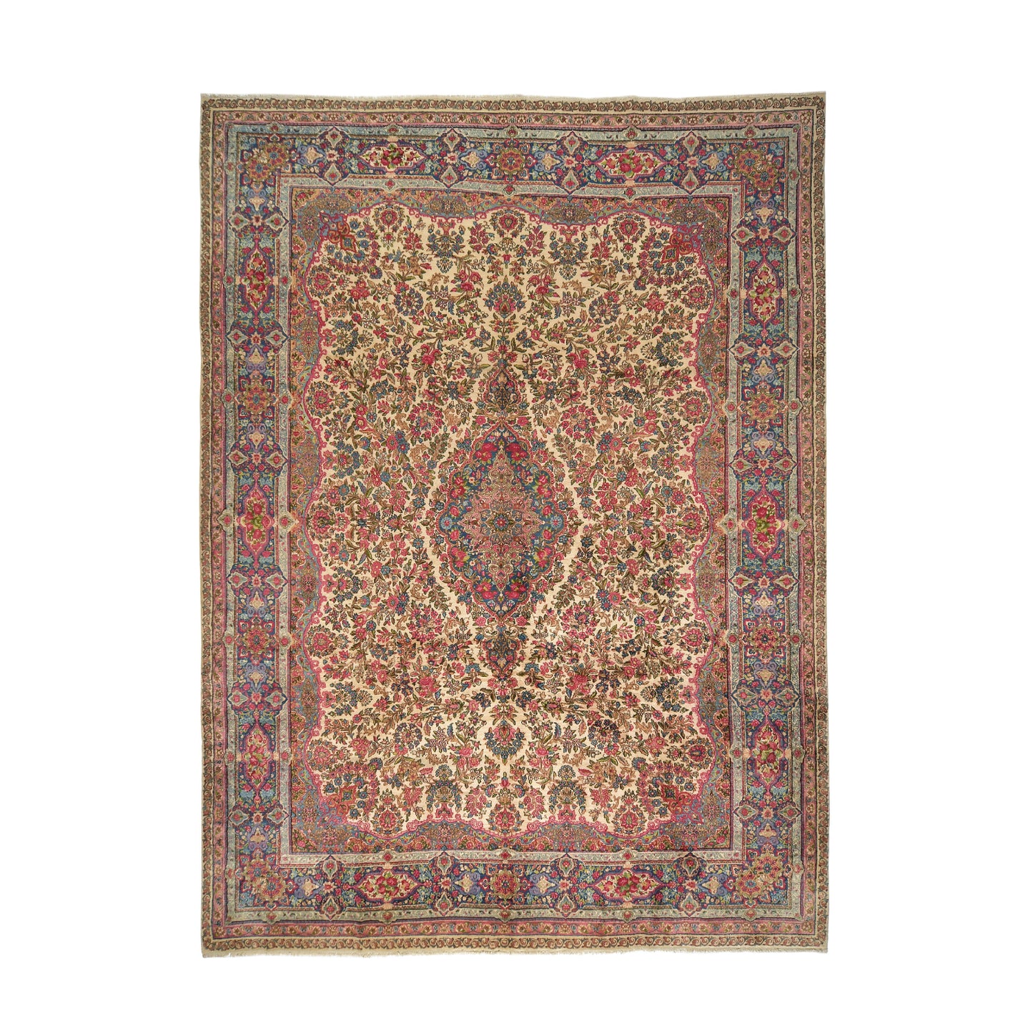 Tappeto Kerman Antico 410 x 300 Cm