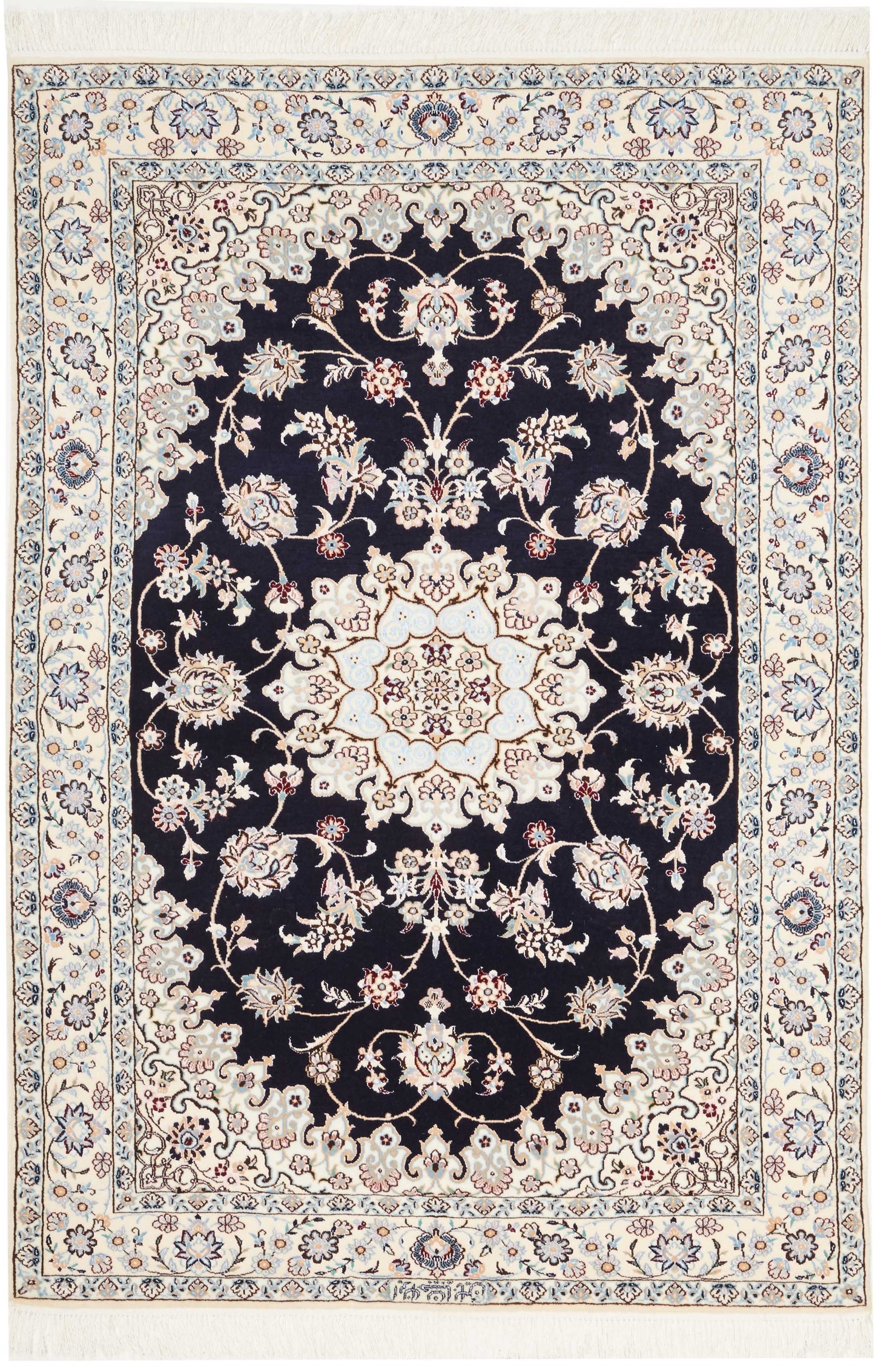 Tappeto Nain 6 Fili 157 X 105 CM