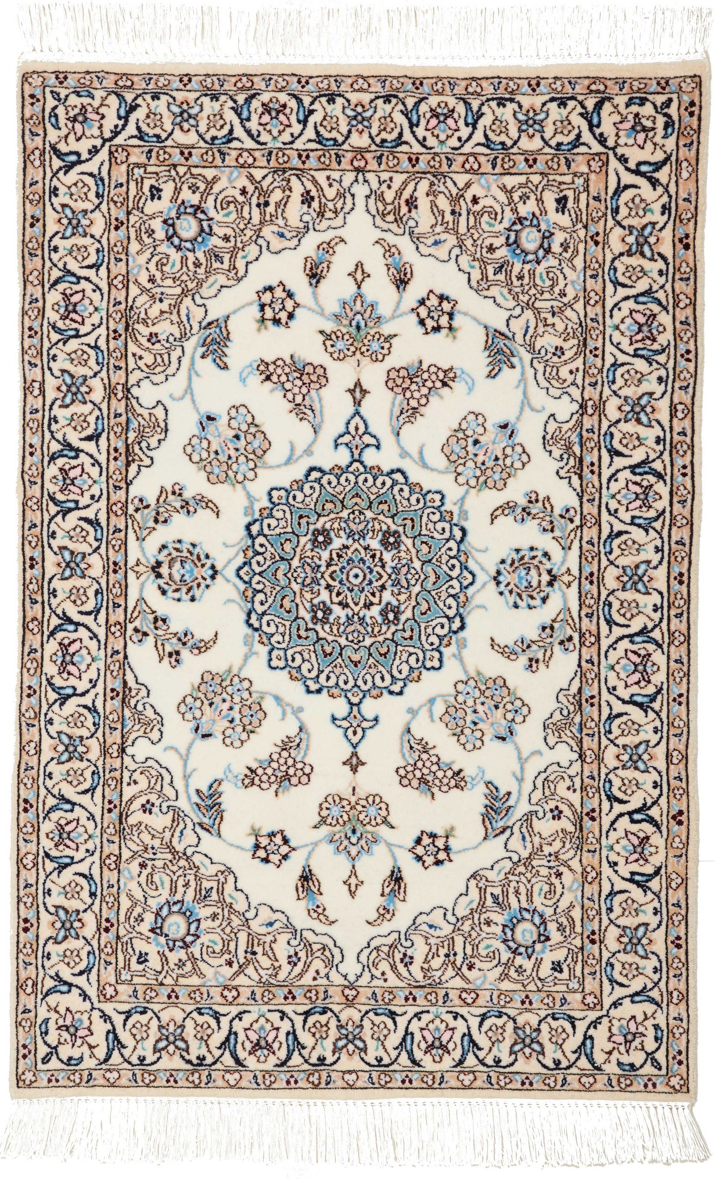 Tappeto Nain 6 Fili 93 x 63 Cm