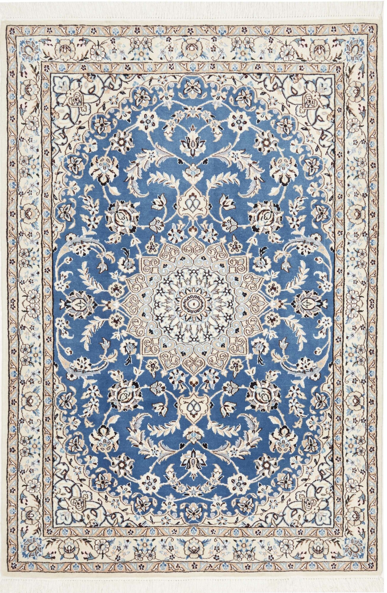 Tappeto Nain 9 Fili 155 X 105 cm