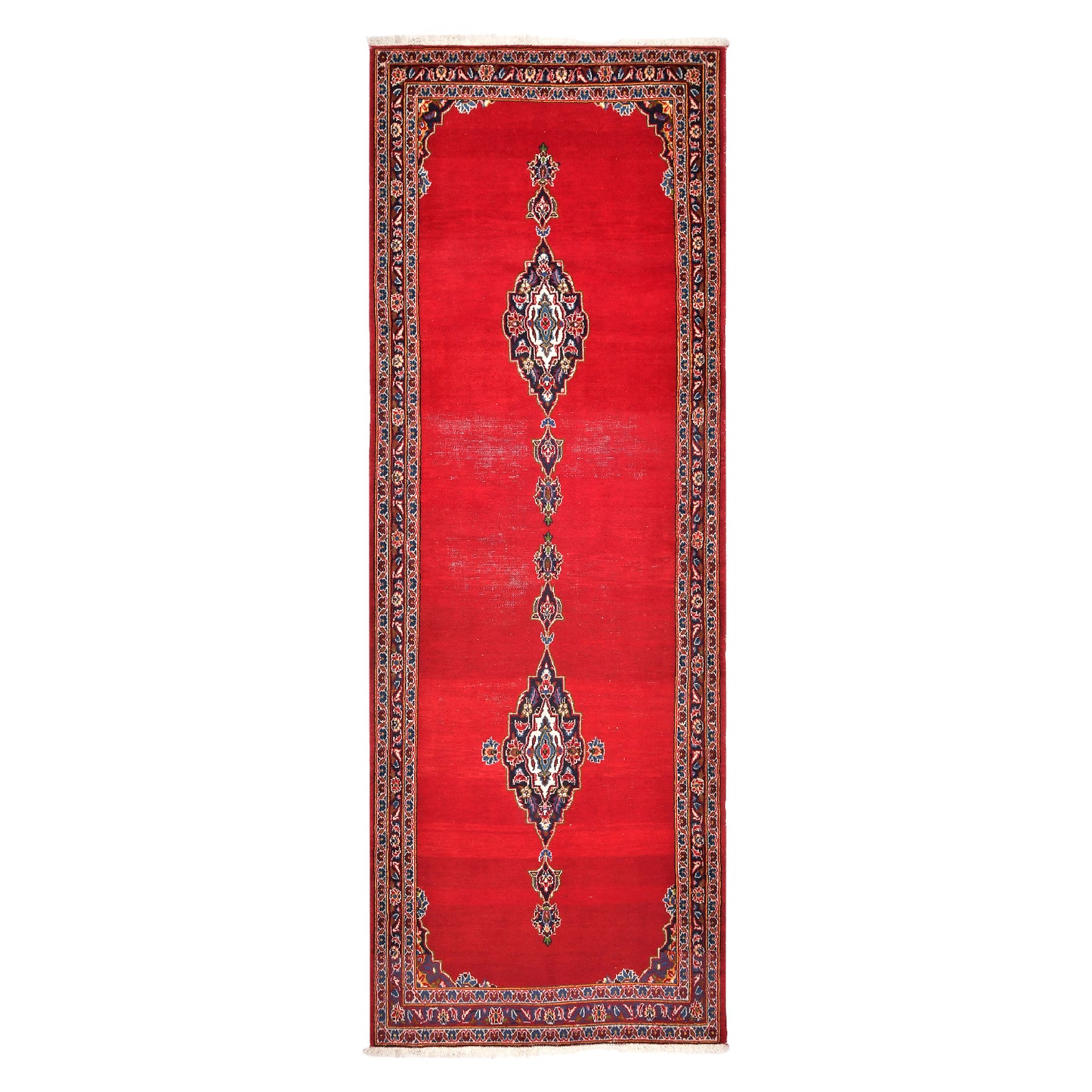 Tappeto Kashan 280 X 101 Cm Patina