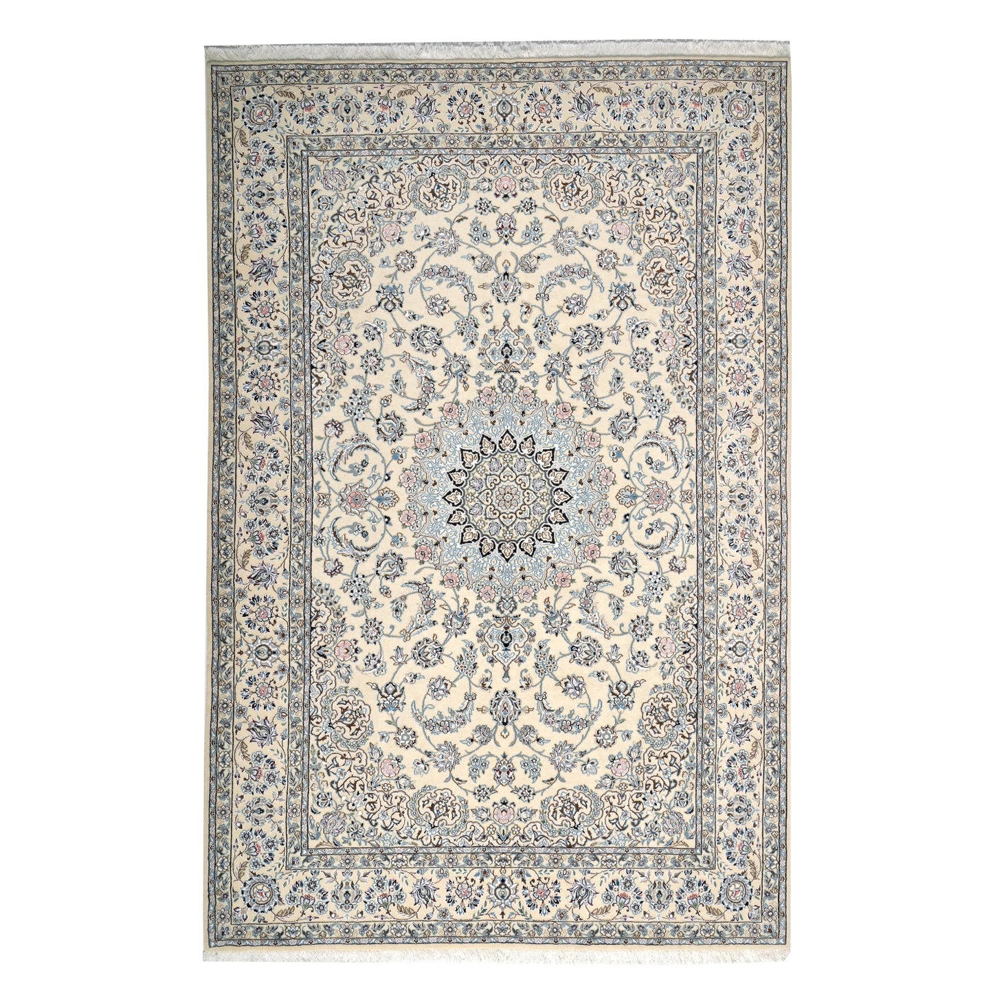 Tappeto Nain fine 9 Fili 304 x 196 cm