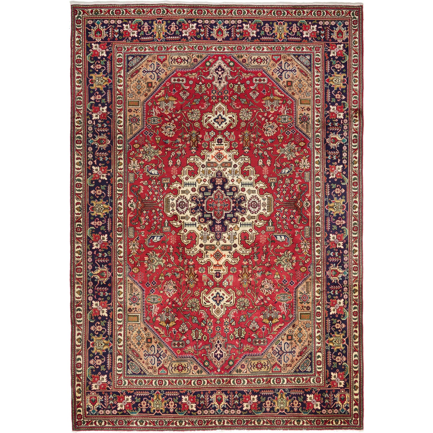 Tappeto Tabriz 30 Raj 320 X 200 cm