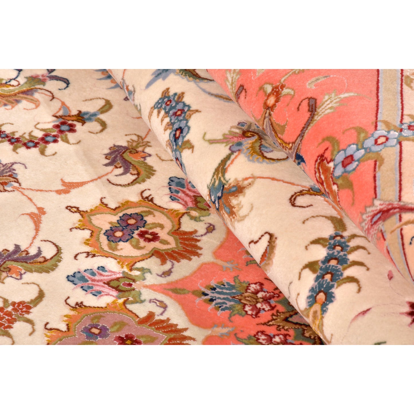 Tappeto Tabriz 50 Raj 202 X 155 cm