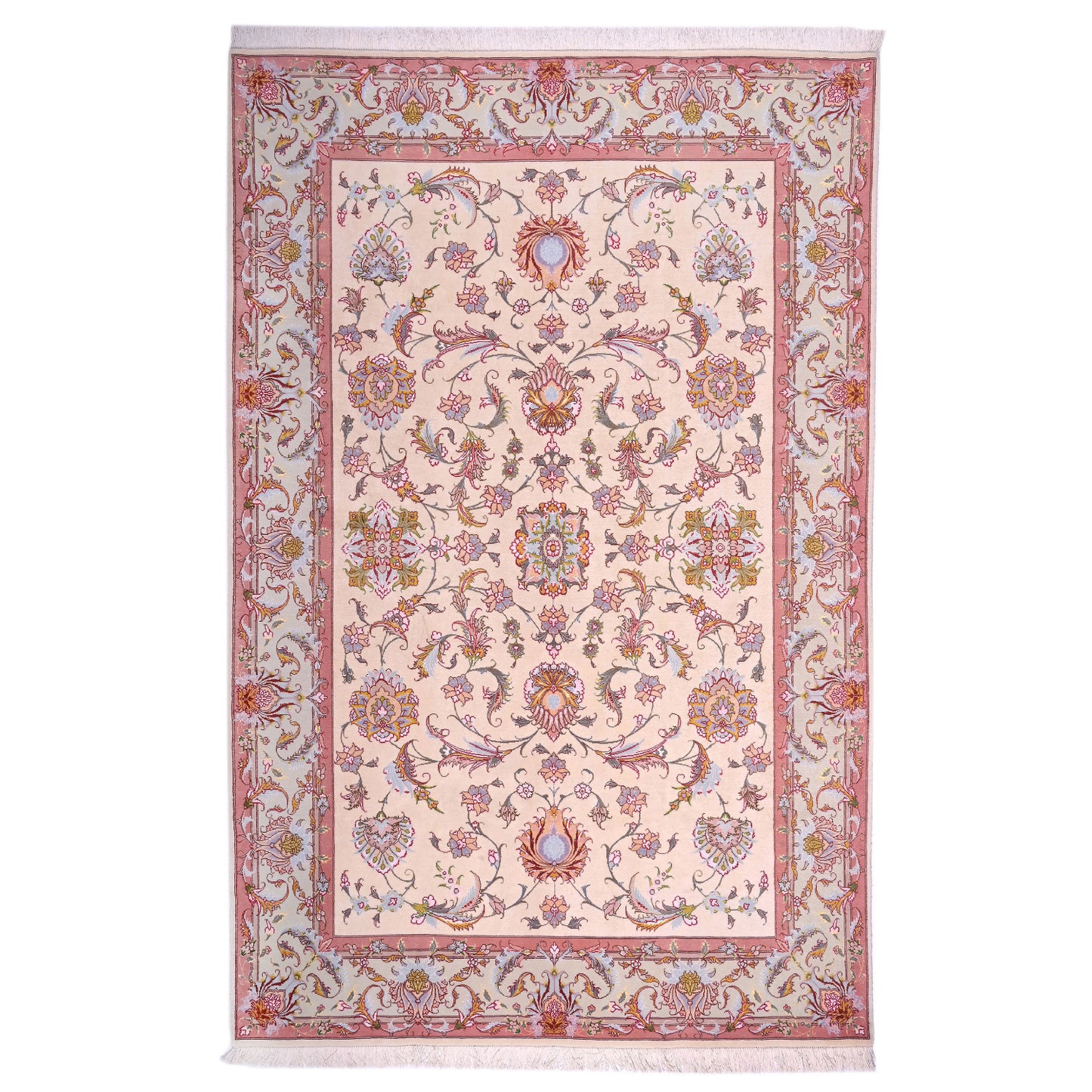 Tappeto Mashad Tabriz Design 304 X 197 cm