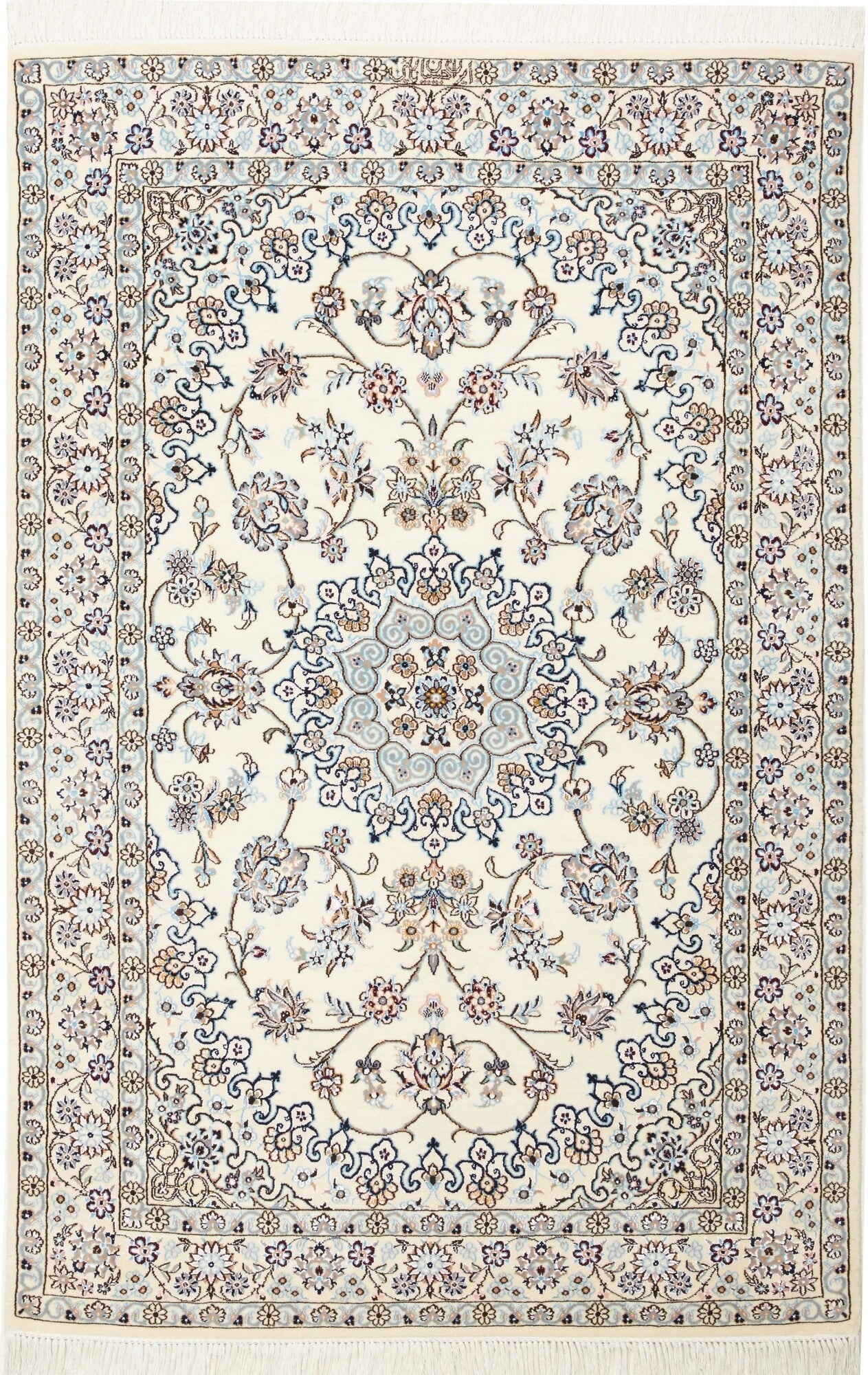 Tappeto Nain 6 Fili 156 X 103 CM
