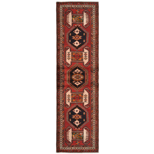 Tappeto Afshari 347 X 133 Cm