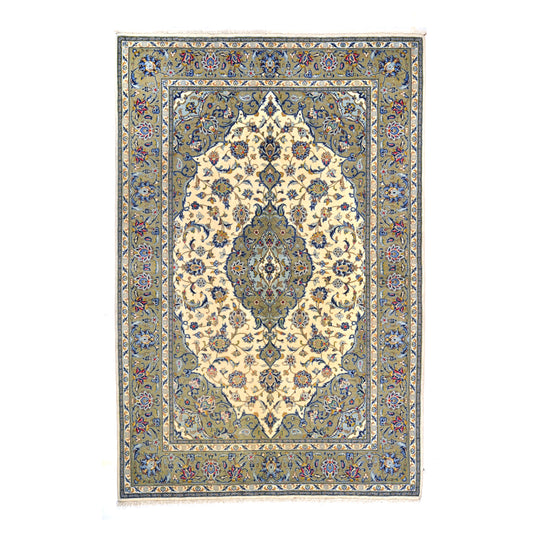 Tappeto Kashan 213 x 142 Cm