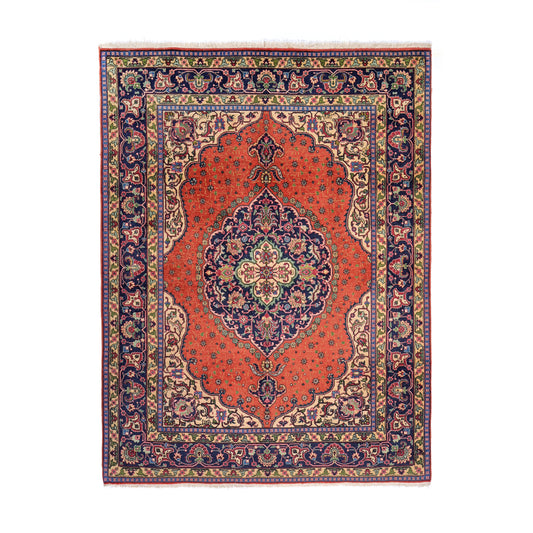 Tappeto Tabriz 40 Raj 186 X 139 cm