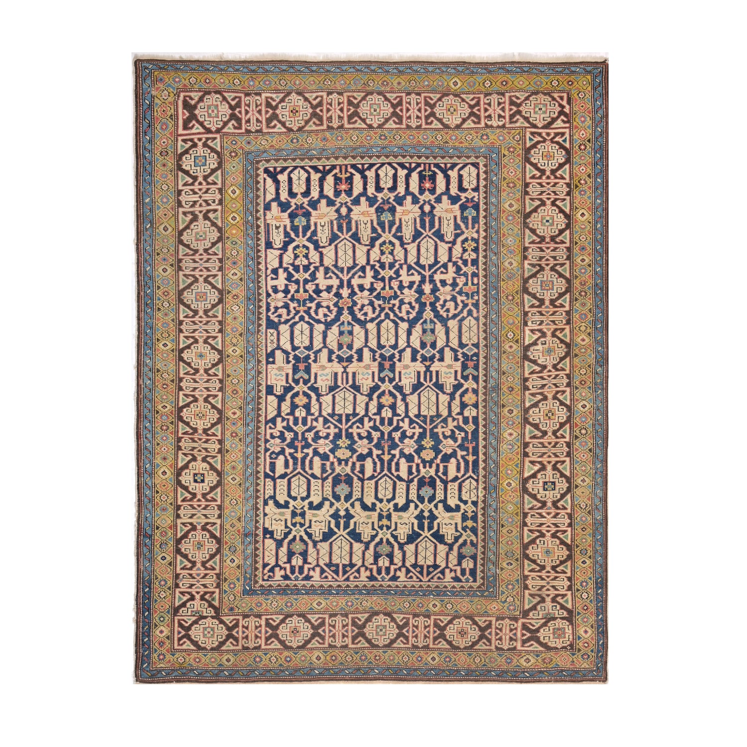 Tappeto Antico Chichi Akstafa 174 X 132 Cm