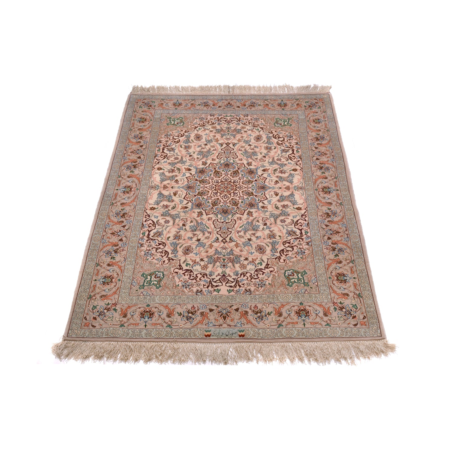 Tappeto Isfahan firmato davari  165 X 111 cm