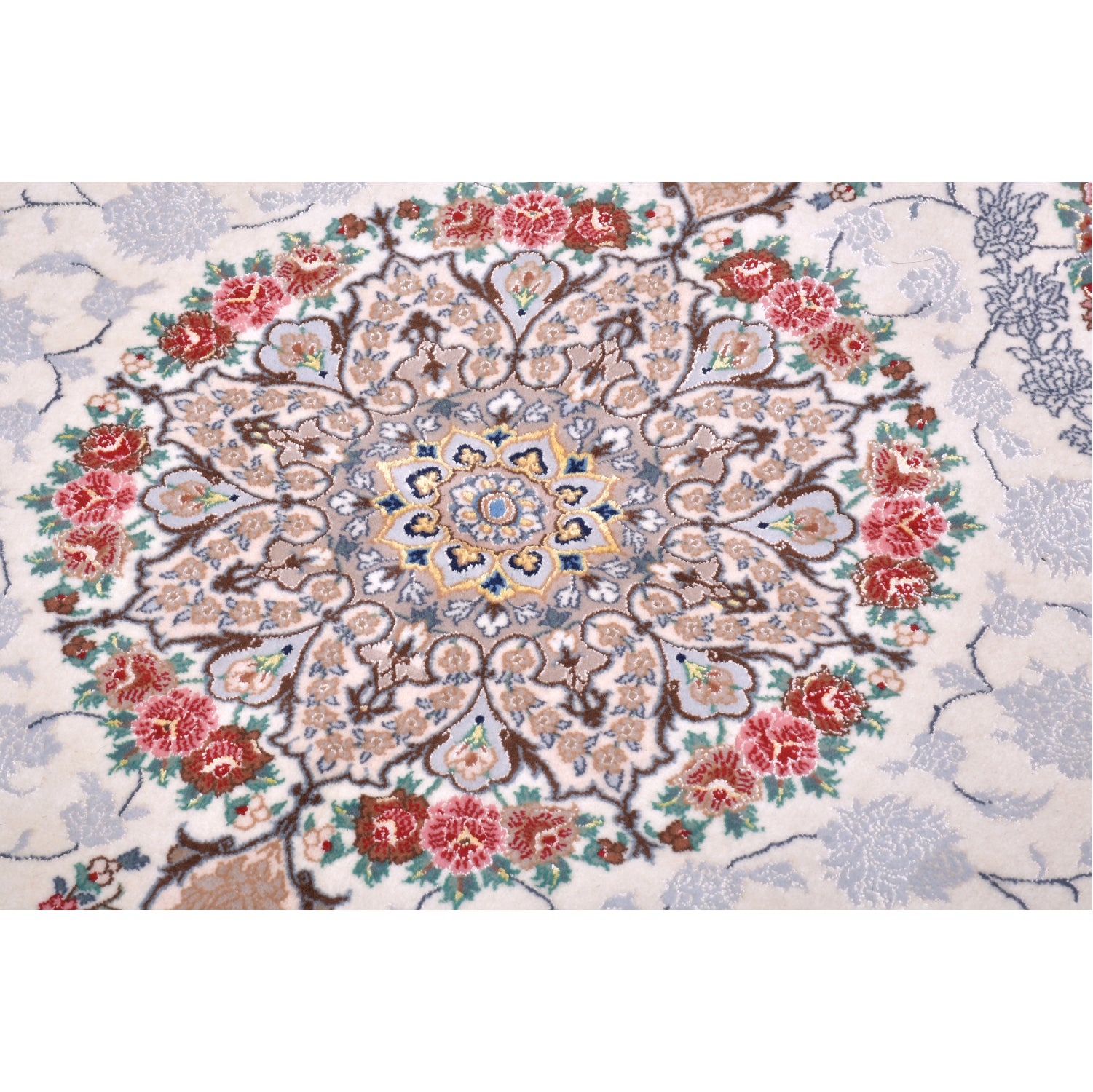 Tappeto Isfahan firmato mansuri 180 X 111 cm Tappeto Isfahan firmato mansuri 180 X 111 cm