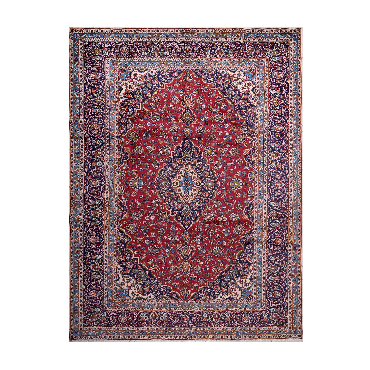 Tappeto Kashan 403 X 296 Cm