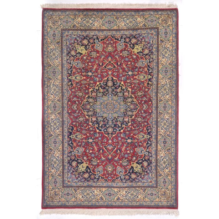 Tappeto Kashan 214 x 145 Cm