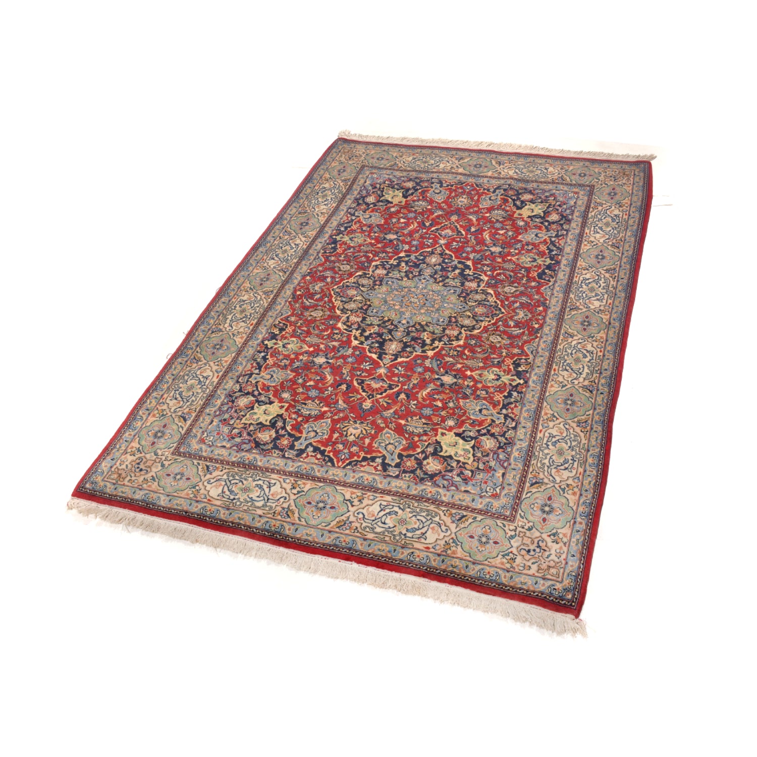 Tappeto Kashan 214 x 145 Cm Tappeto Kashan 214 x 145 Cm