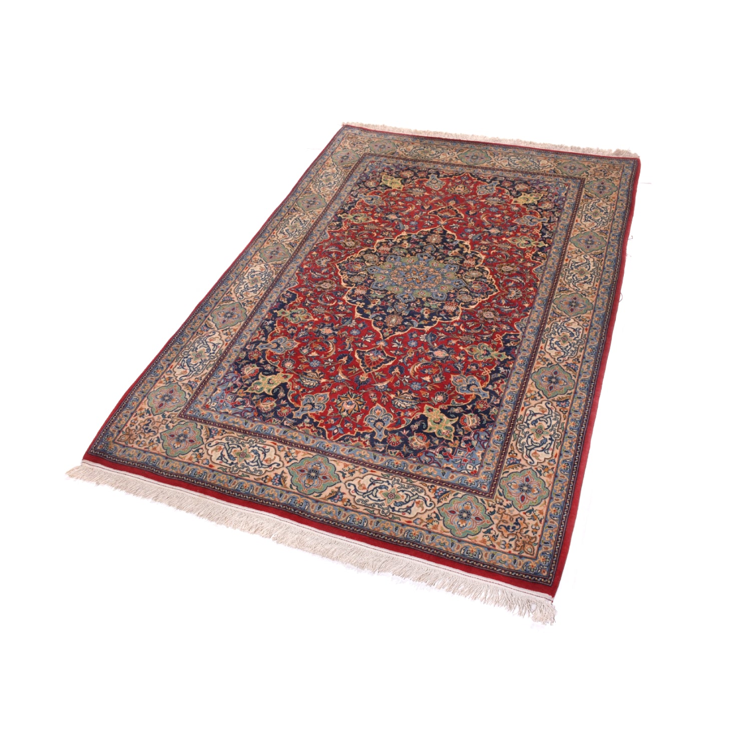 Tappeto Kashan 214 x 145 Cm Tappeto Kashan 214 x 145 Cm