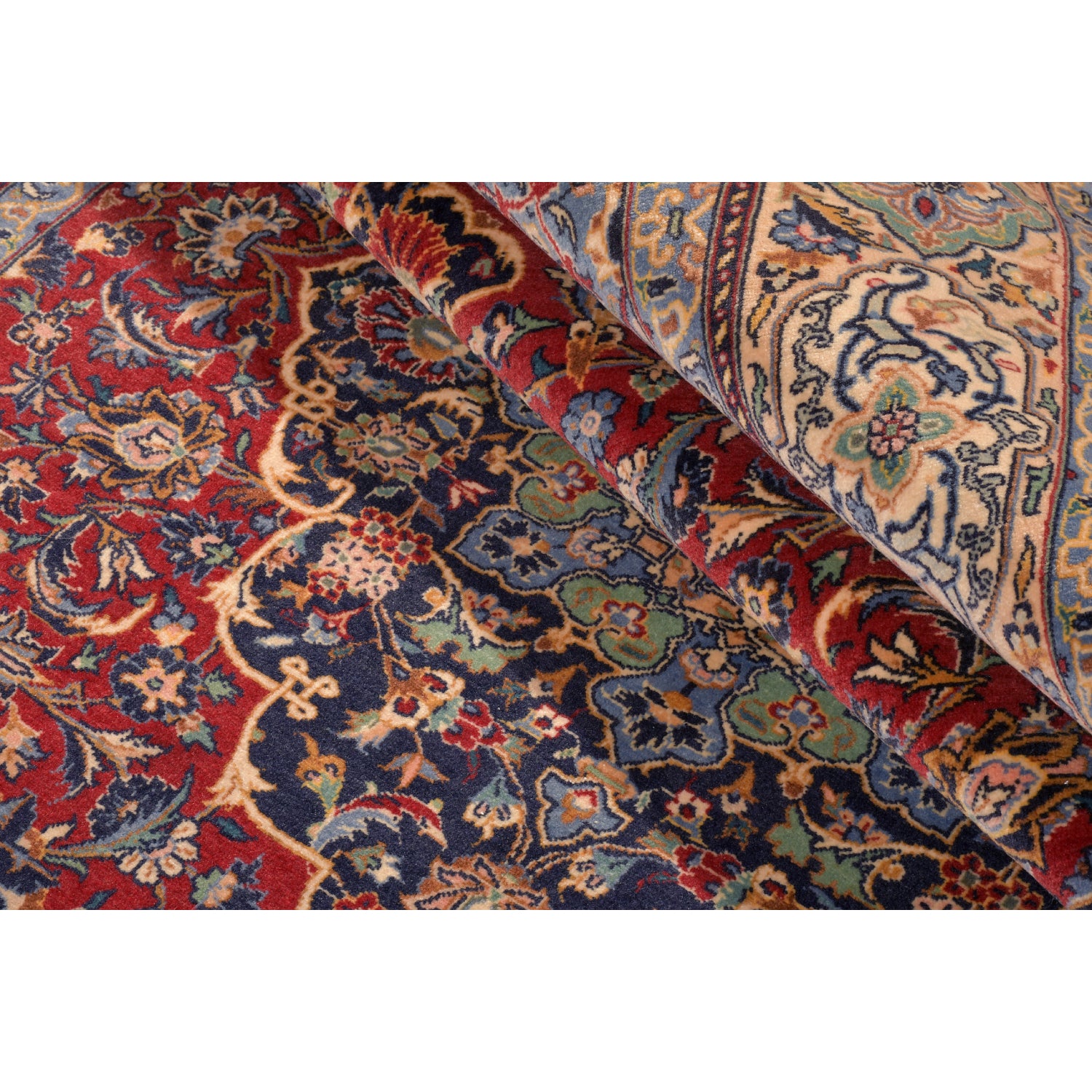 Tappeto Kashan 214 x 145 Cm Tappeto Kashan 214 x 145 Cm