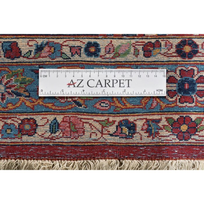 Tappeto Kashan Manchester Antico 410 x 302 Cm