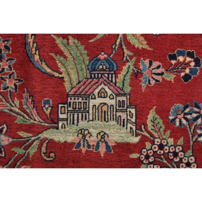 Tappeto Kashan Manchester Antico 410 x 302 Cm