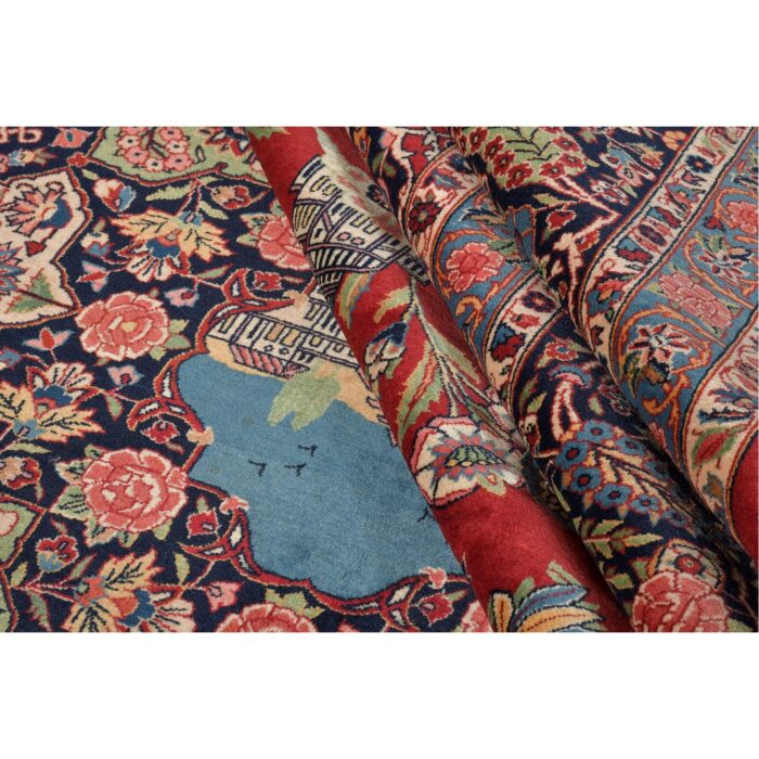 Tappeto Kashan Manchester Antico 410 x 302 Cm