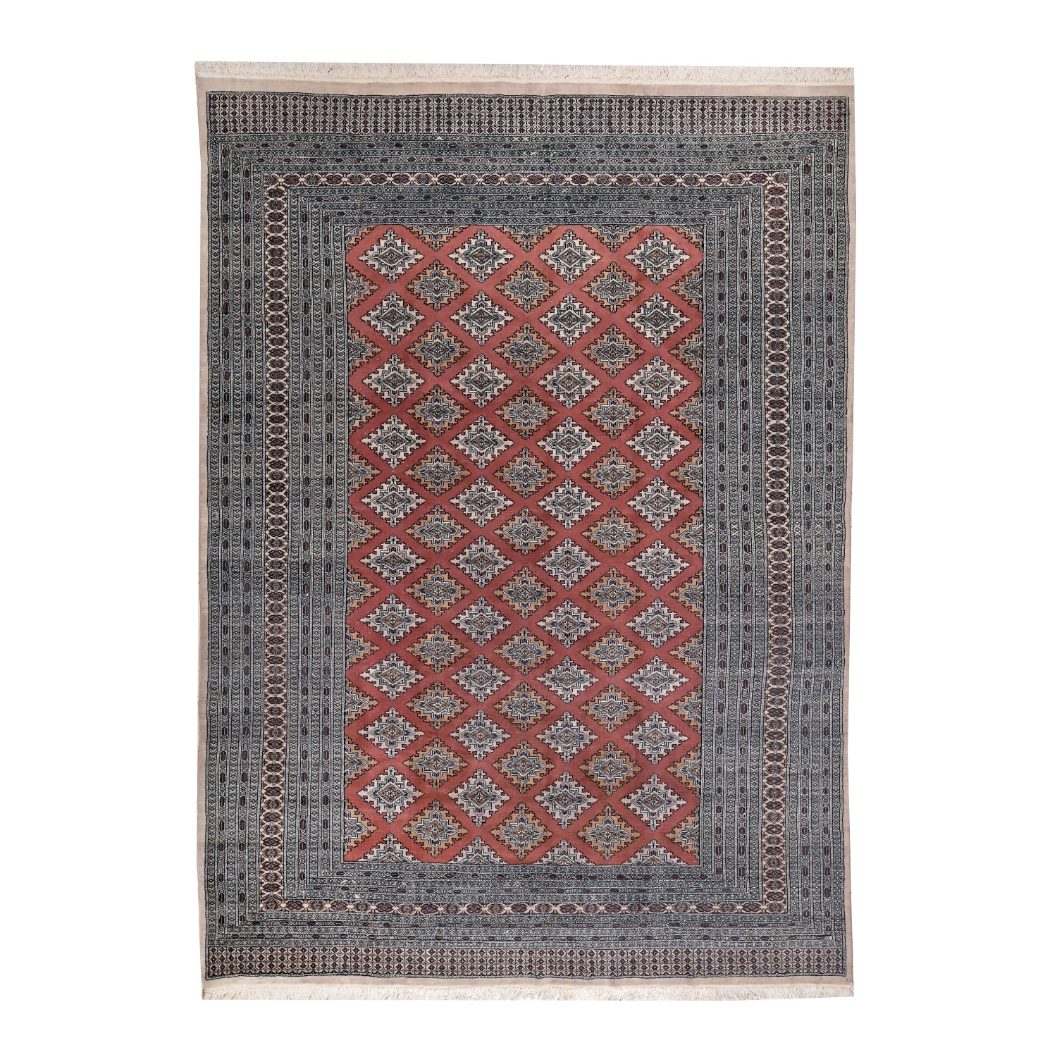 Tappeto Bukara Kashmir 354 X 247 Cm Patina