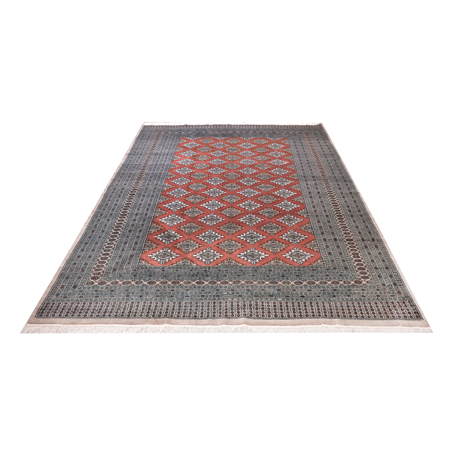 Tappeto Bukara Kashmir 354 X 247 Cm Patina