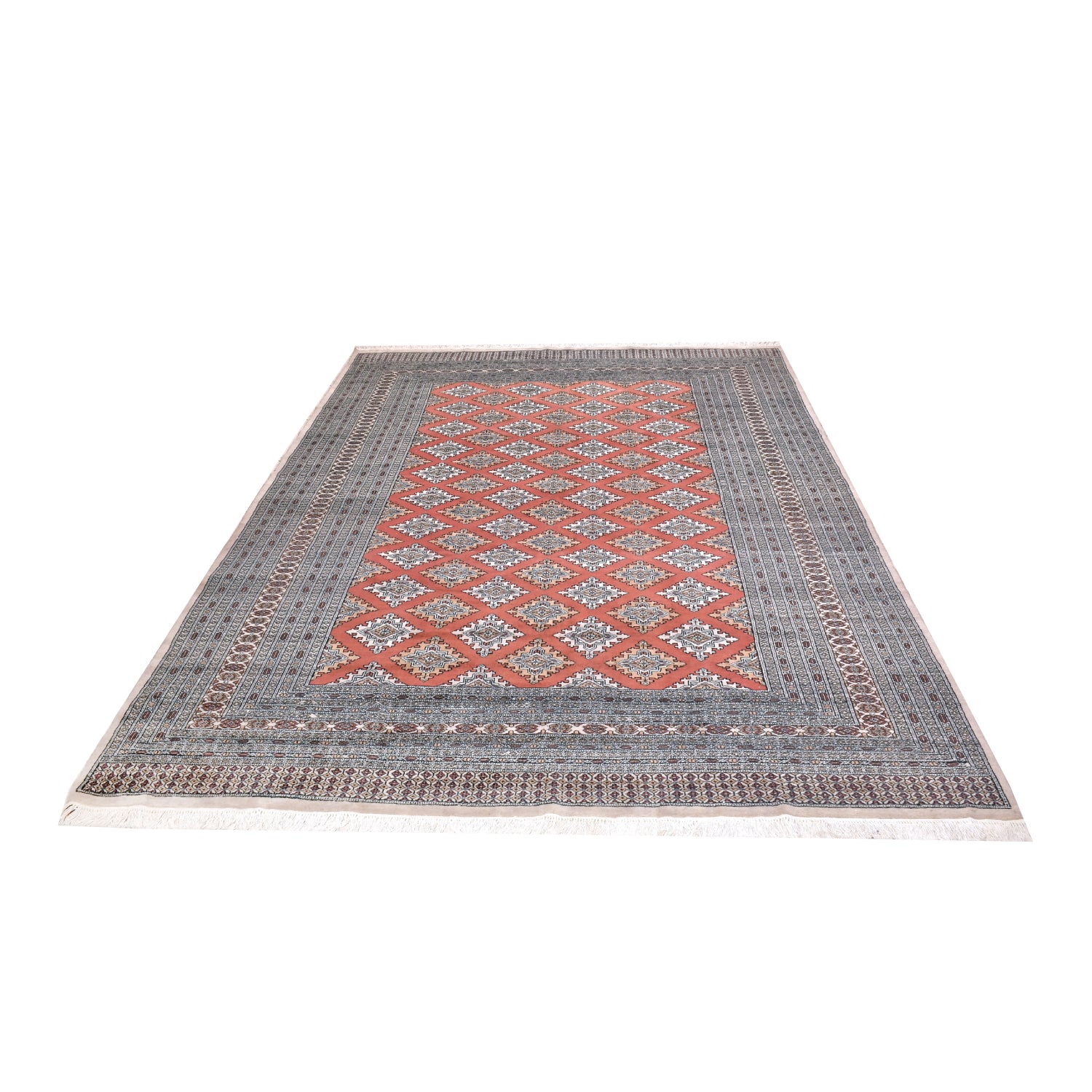 Tappeto Bukara Kashmir 354 X 247 Cm Patina