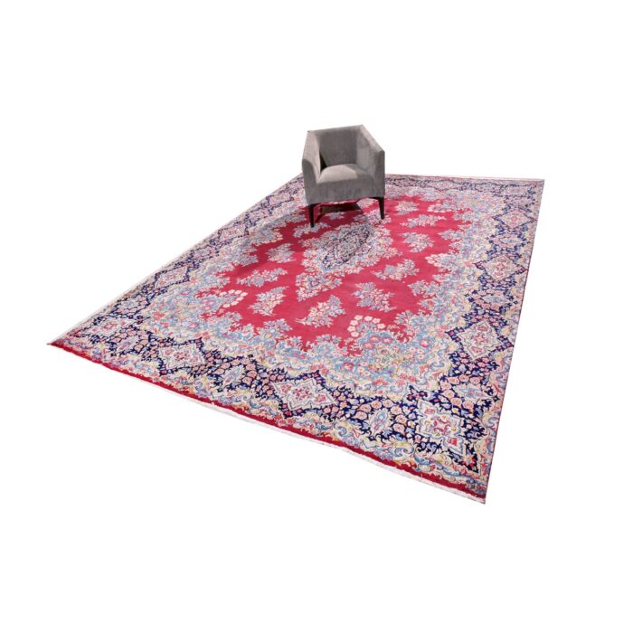 Tappeto Kerman Imperiale Vecchio 388 x 288 Cm
