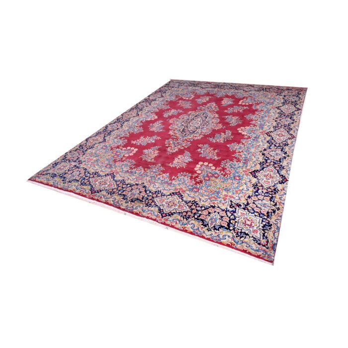 Tappeto Kerman Imperiale Vecchio 388 x 288 Cm