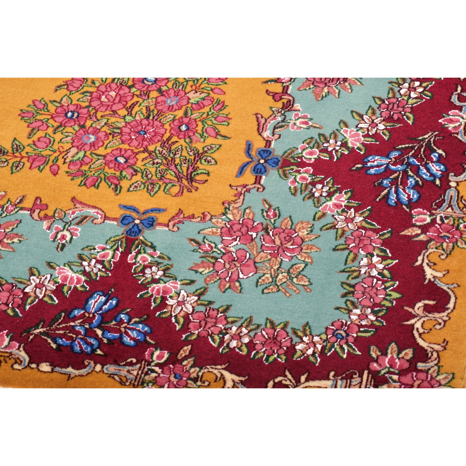 Tappeto Kerman ExtraFine 209 x 142 Cm Tappeto Kerman ExtraFine 209 x 142 Cm