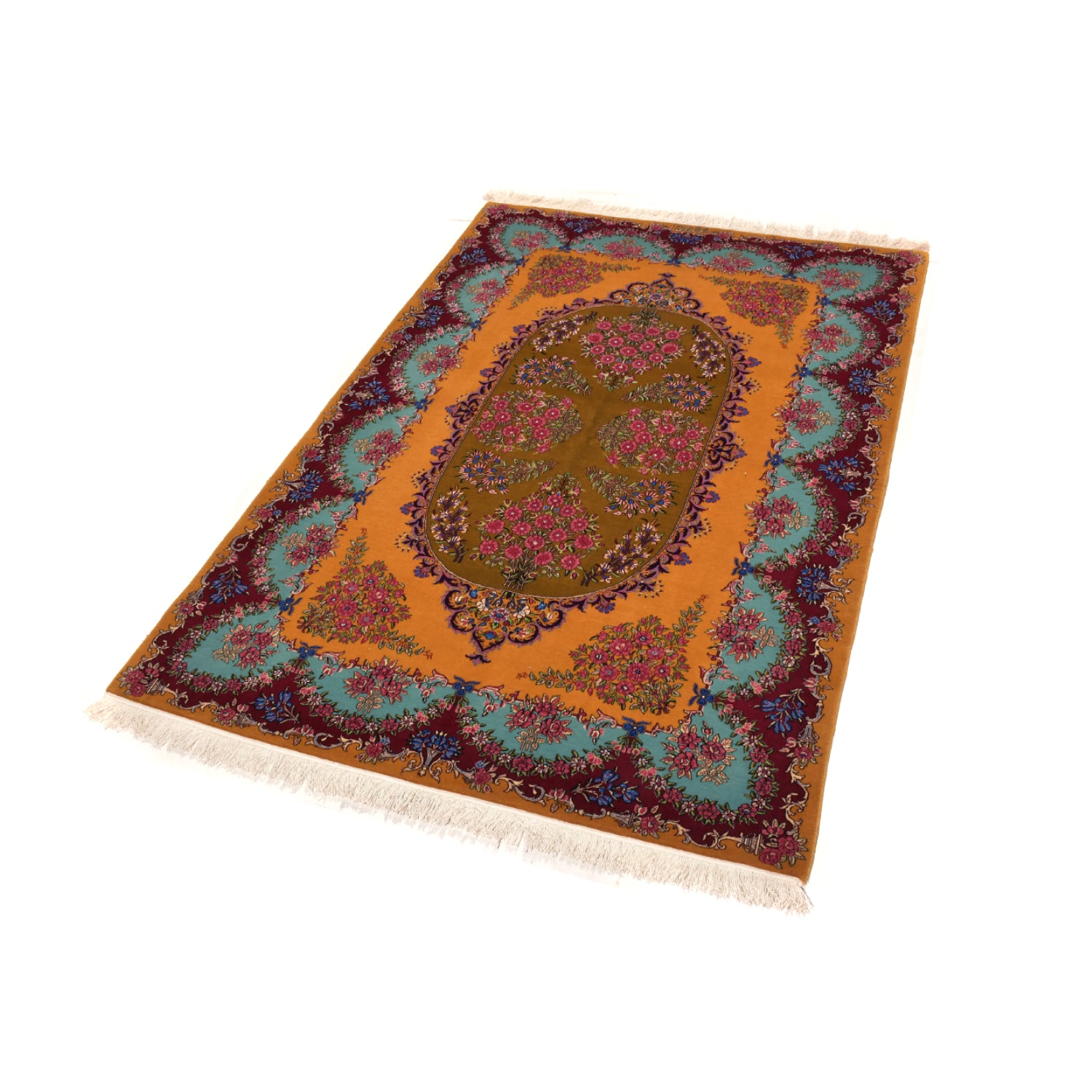 Tappeto Kerman ExtraFine 209 x 142 Cm Tappeto Kerman ExtraFine 209 x 142 Cm