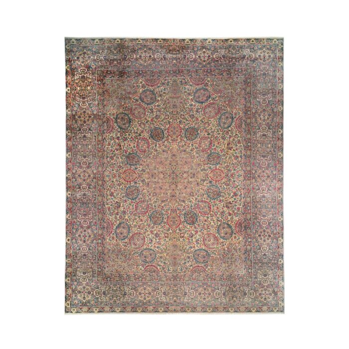 Tappeto Kerman Antico 444 x 350 Cm