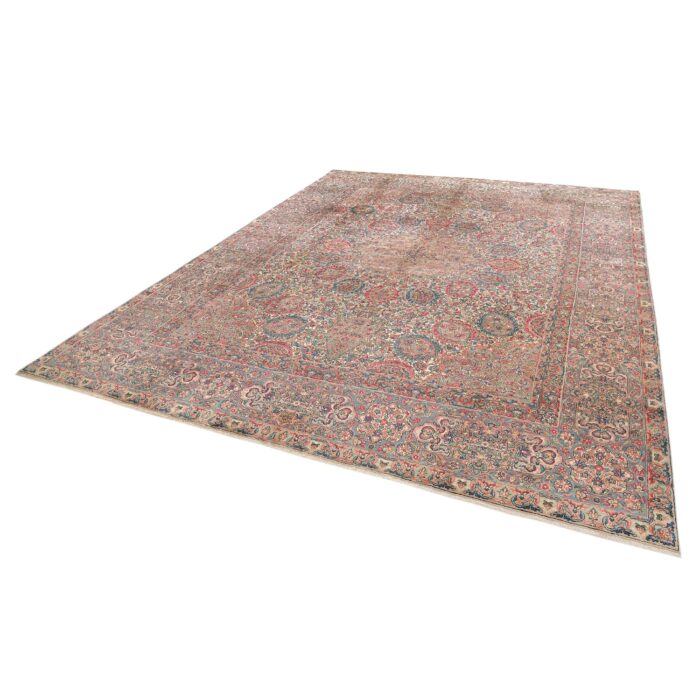 Tappeto Kerman Antico 444 x 350 Cm