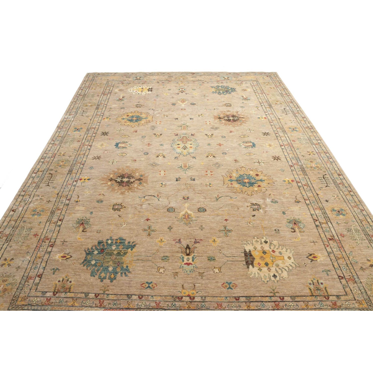 Tappeto Malka Extra Fine 347 x 236 Cm