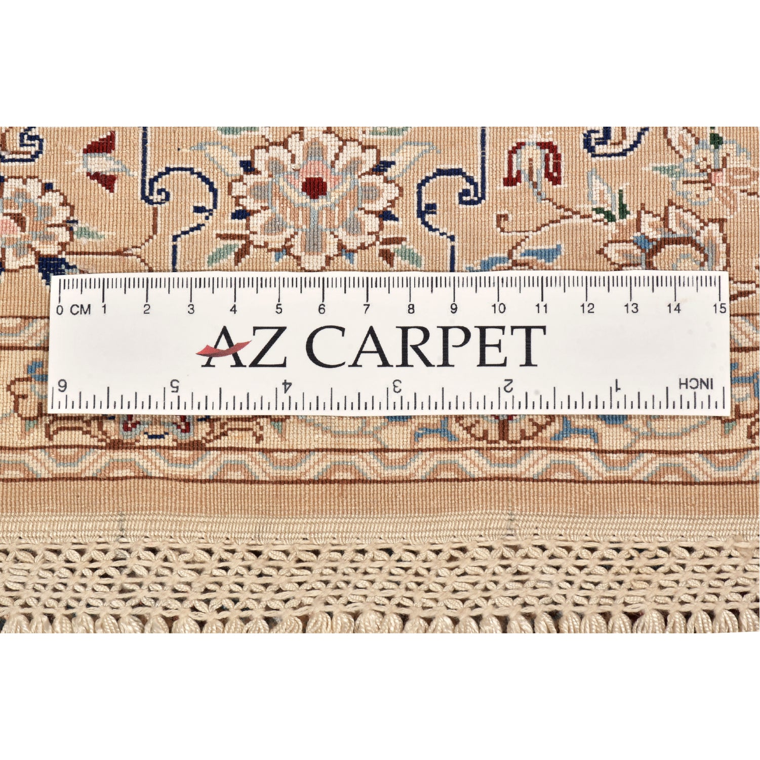 Tappeto Nain extrafine 4 fili seta 167 x 119 cm