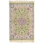 Tappeto Nain extrafine 4 fili trama seta 175 x 114 cm