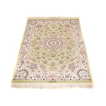 Tappeto Nain extrafine 4 fili trama seta 175 x 114 cm