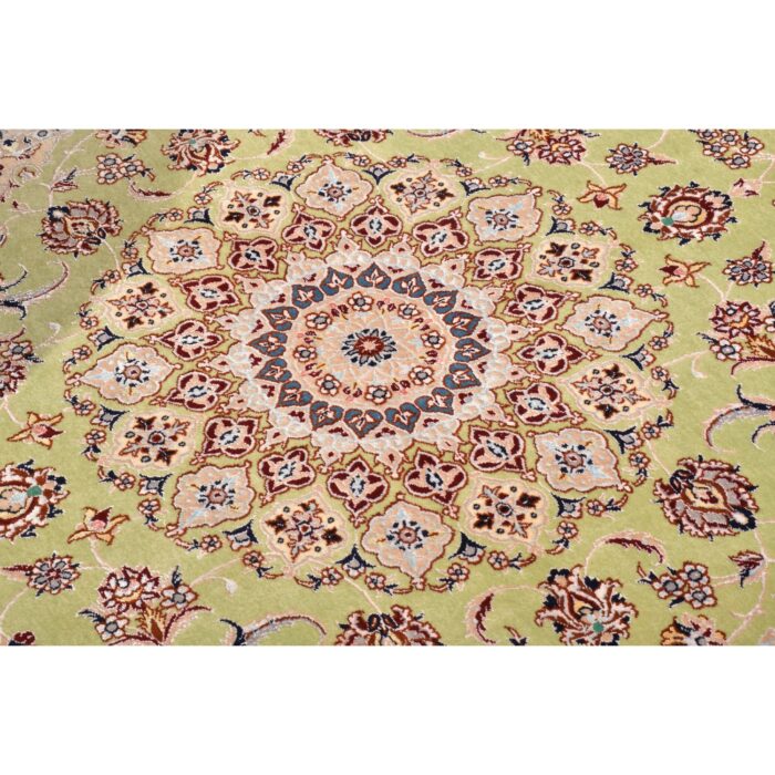 Tappeto Nain extrafine 4 fili trama seta 175 x 114 cm