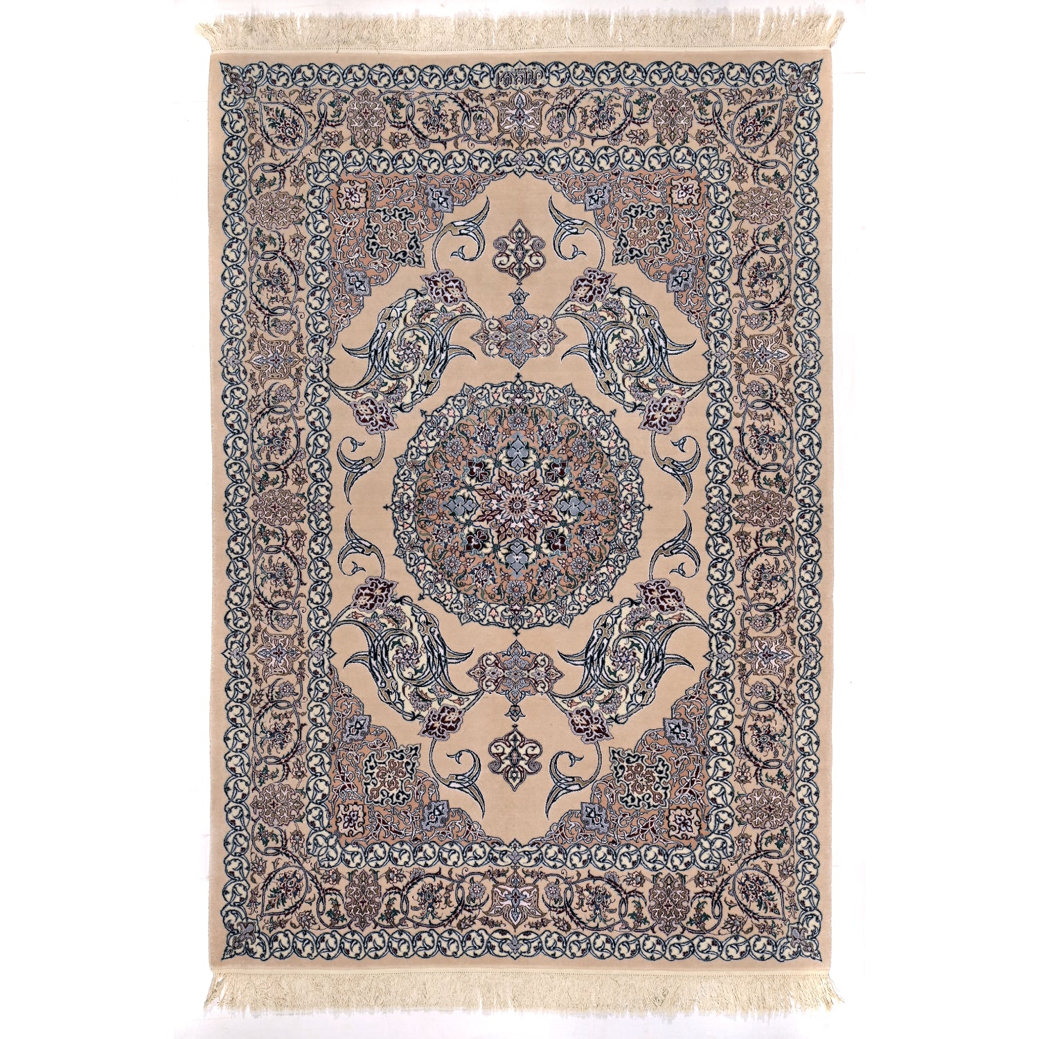 Tappeto Nain extrafine 4 fili 196 X 130 cm
