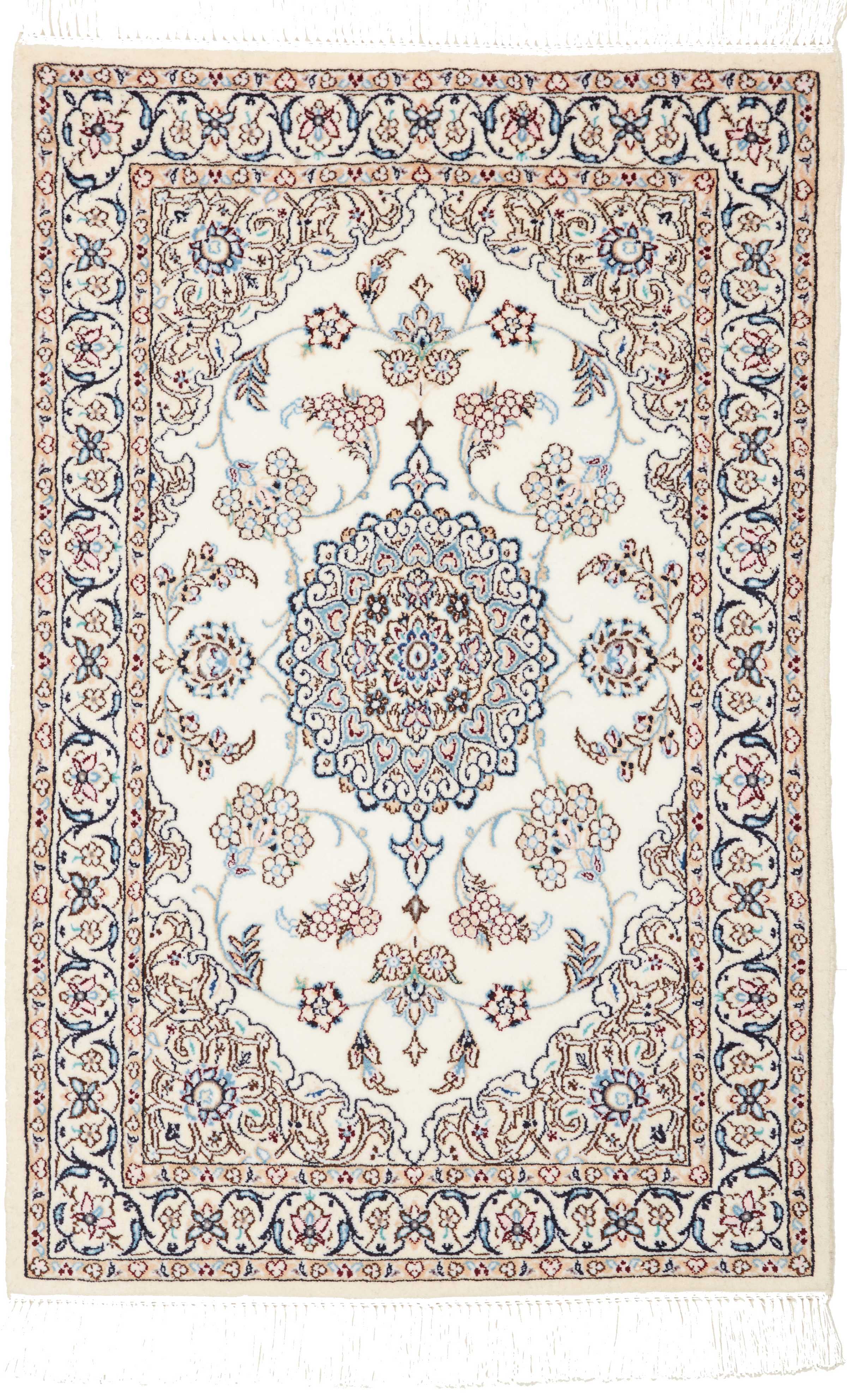 Tappeto Nain 6 Fili 93 x 62 Cm