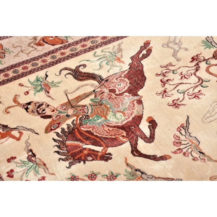 Tappeto Qum Seta 211 X 136 cm