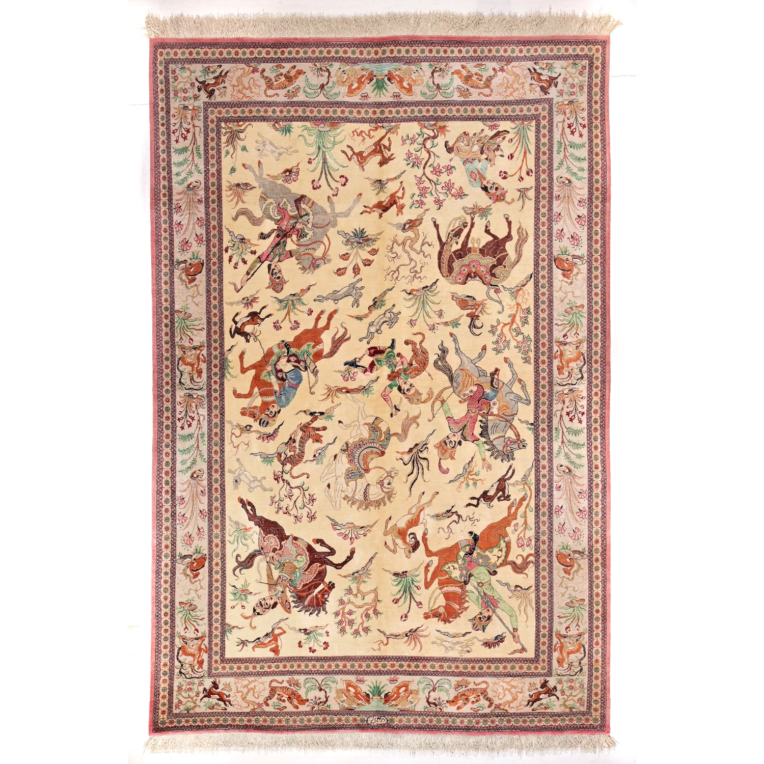 Tappeto Qum Seta 211 X 136 cm