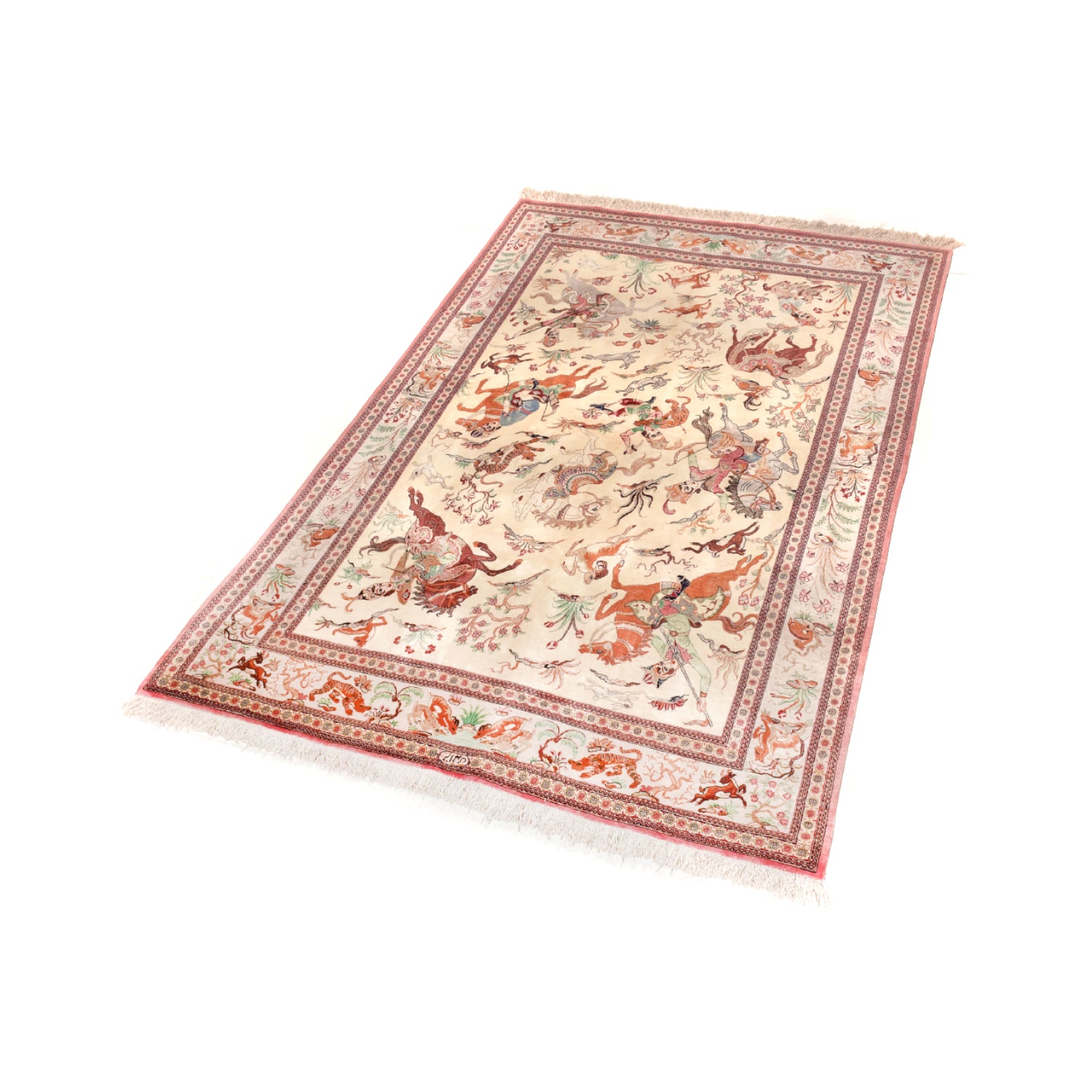 Tappeto Qum Seta 211 X 136 cm