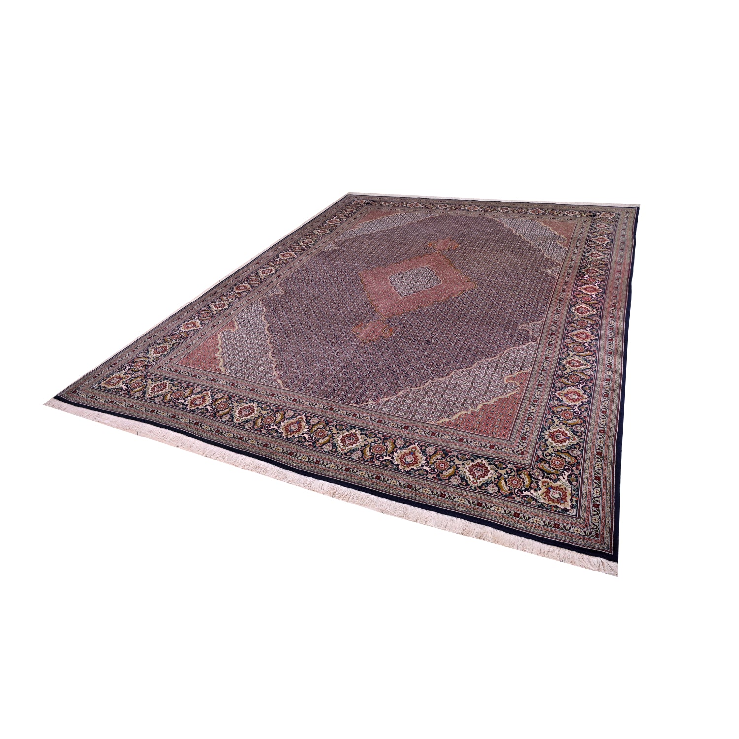 Tappeto Tabriz 50 Disegno Mahi 386 x 303 Cm