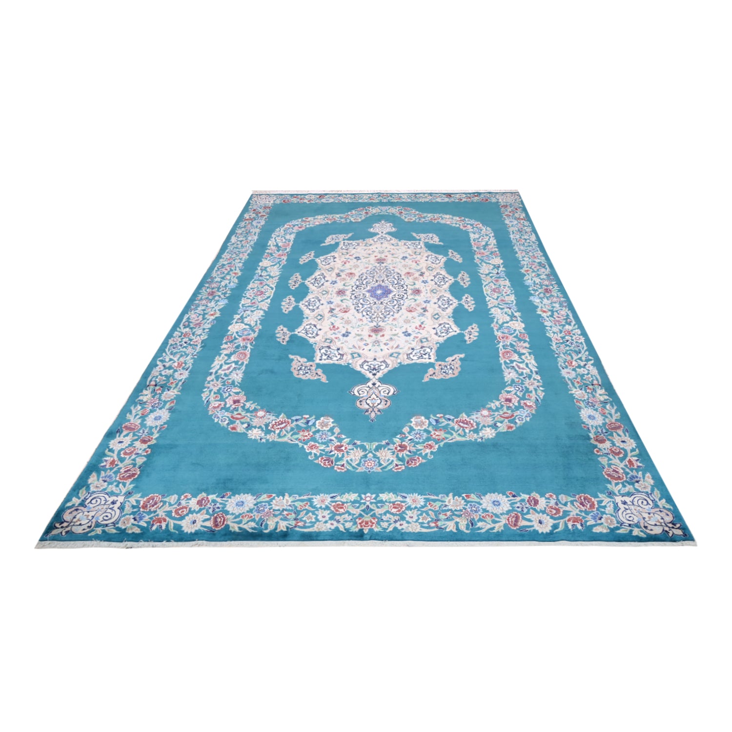 Tappeto Tabriz 50 Raj 370 X 234 cm Tappeto Tabriz 50 Raj 370 X 234 cm