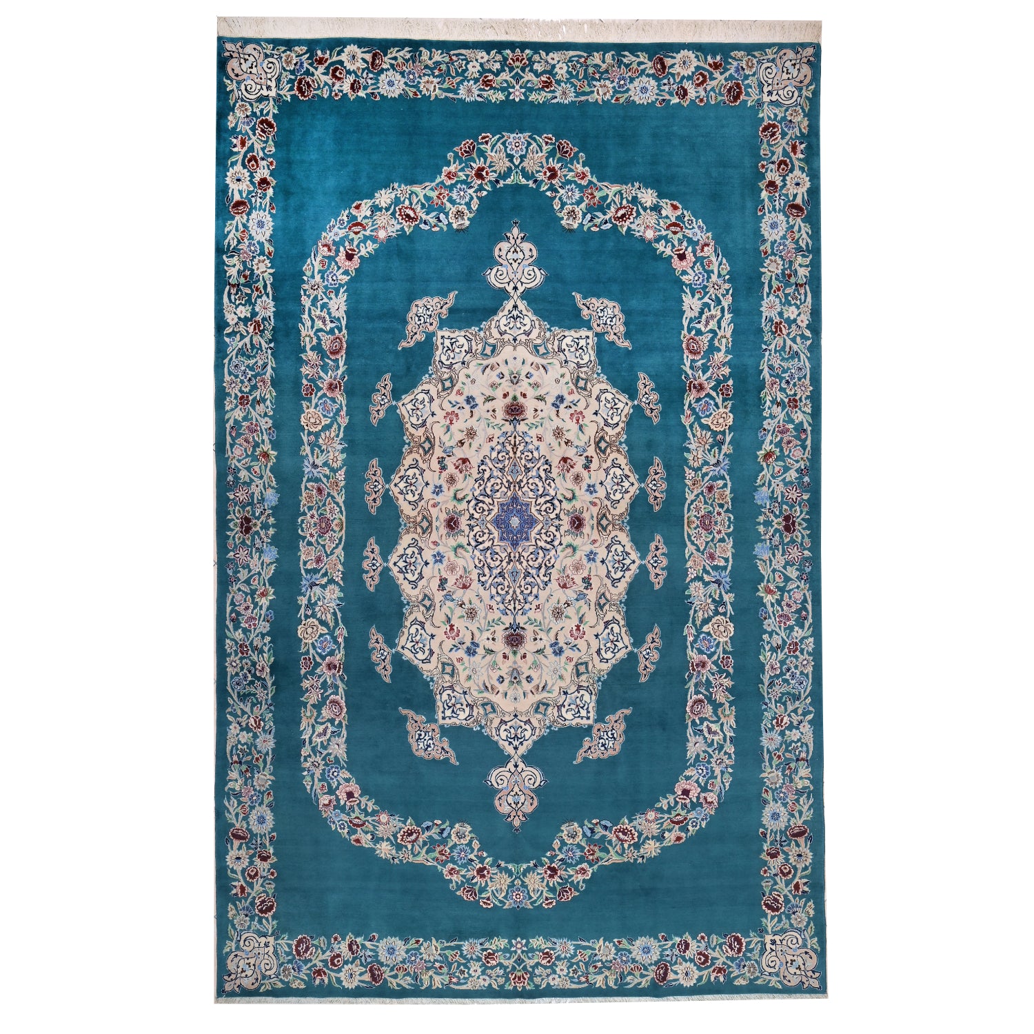 Tappeto Tabriz 50 Raj 379 X 235 cm